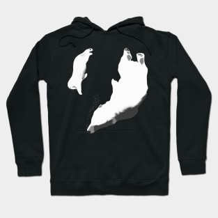 Underwater polar bears Hoodie